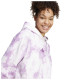 Adidas Γυναικείο φούτερ All SZN Fleece Tie-Dye Loose Hoodie